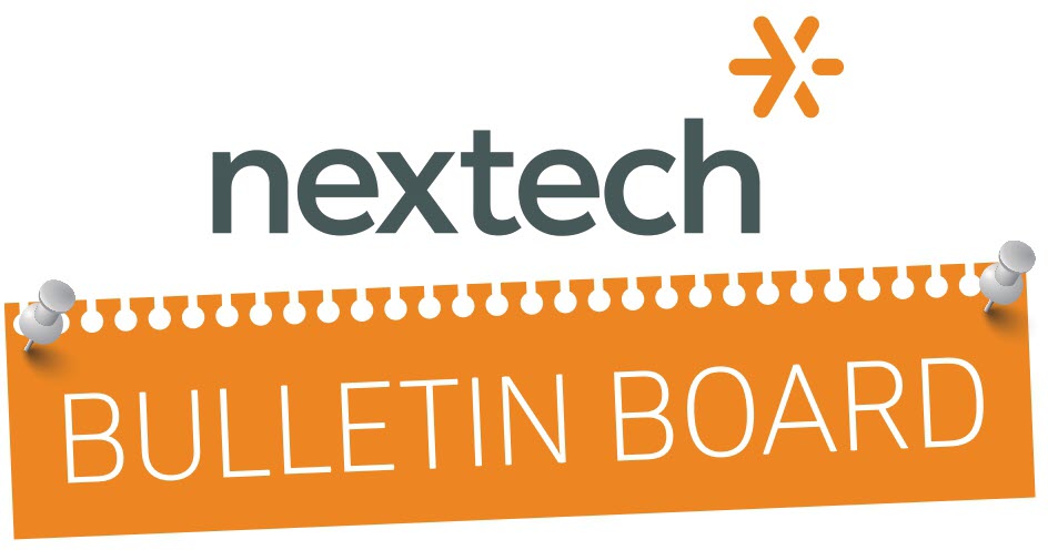 Nextech bulletin board logo